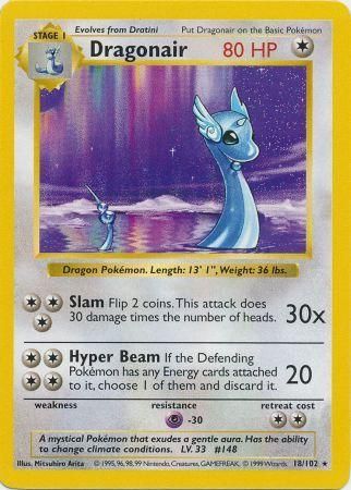 Dragonair (18/102) [Base Set Shadowless Unlimited] | Devastation Store