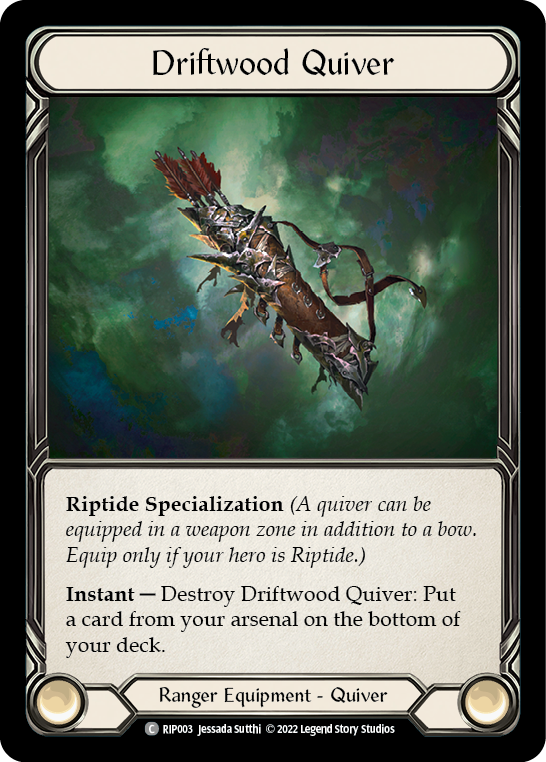 Driftwood Quiver [RIP003] (Outsiders Riptide Blitz Deck) | Devastation Store