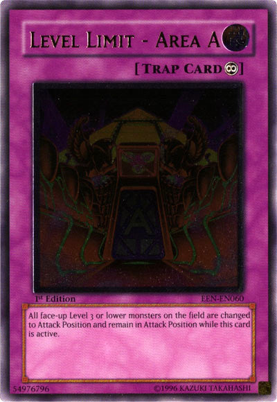 Level Limit - Area A [EEN-EN060] Ultimate Rare | Devastation Store
