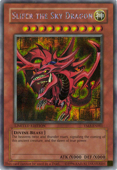 Slifer the Sky Dragon [YMA-EN001] Secret Rare | Devastation Store