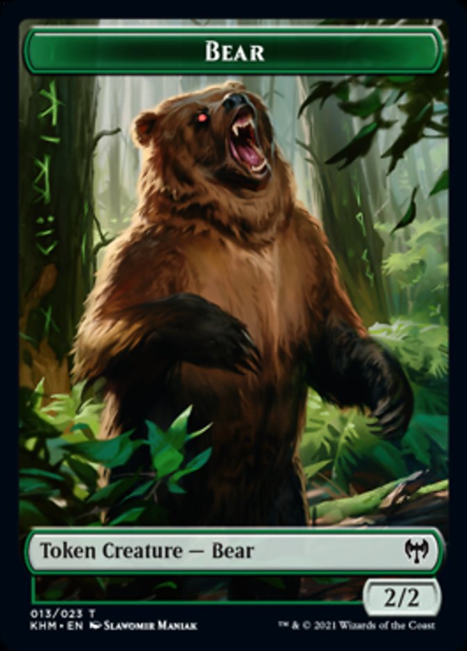 Bear [Kaldheim Tokens] | Devastation Store