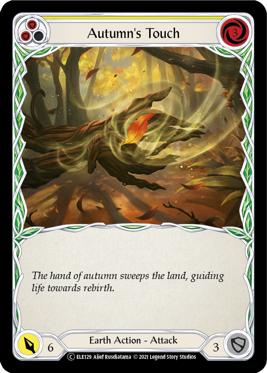 Autumn's Touch (Yellow) [U-ELE129] Unlimited Normal | Devastation Store