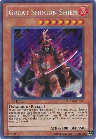Great Shogun Shien [LCGX-EN233] Secret Rare | Devastation Store