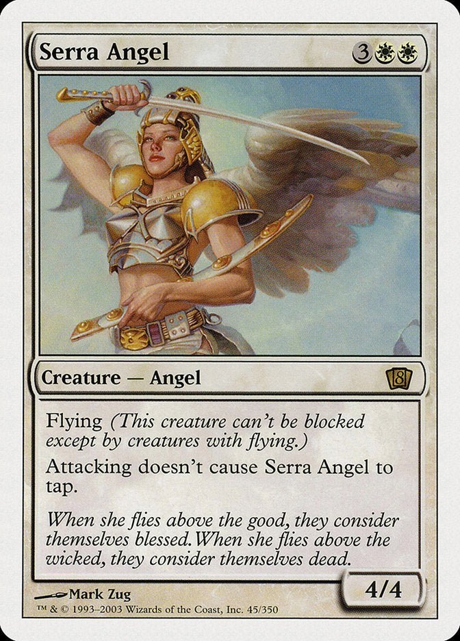 Serra Angel [Eighth Edition] | Devastation Store