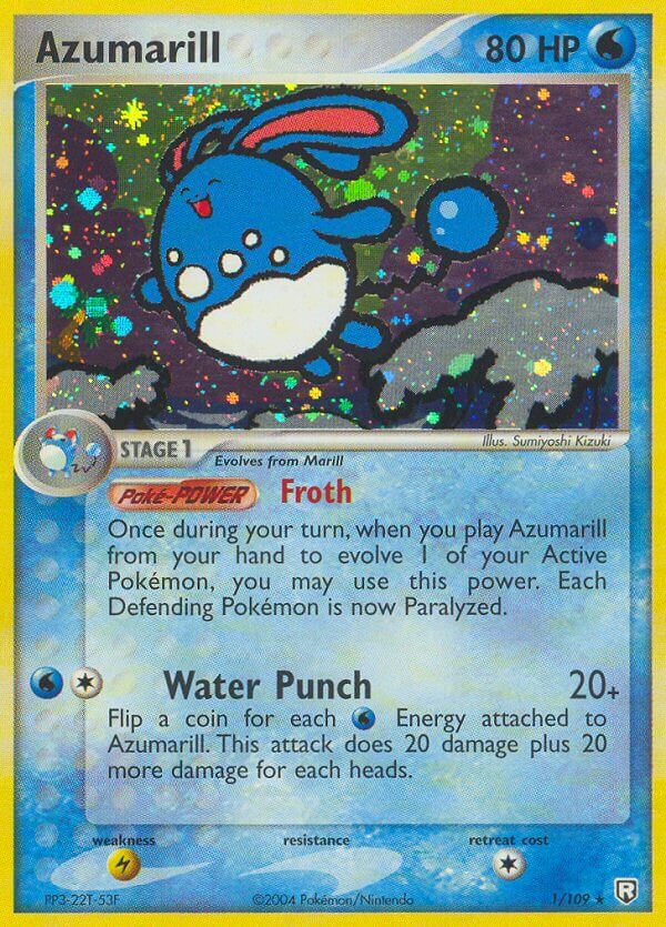 Azumarill (1/109) (Theme Deck Exclusive) [EX: Team Rocket Returns] | Devastation Store