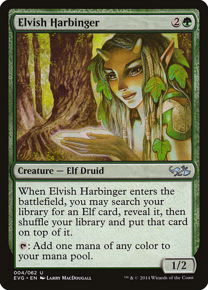 Elvish Harbinger (Elves vs. Goblins) [Duel Decks Anthology] - Devastation Store | Devastation Store