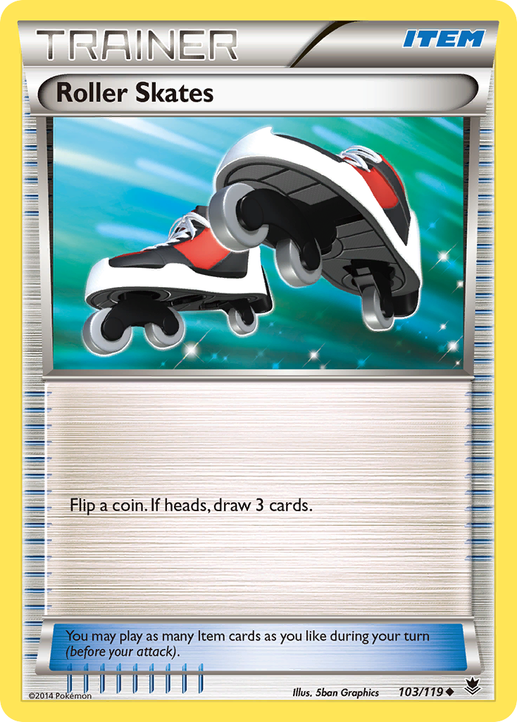 Roller Skates (103/119) [XY: Phantom Forces] | Devastation Store