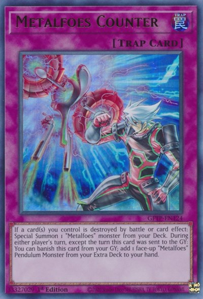 Metalfoes Counter [GFTP-EN124] Ultra Rare | Devastation Store