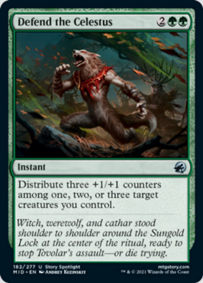 Defend the Celestus [Innistrad: Midnight Hunt] | Devastation Store