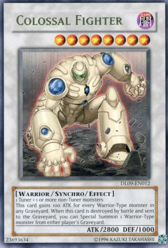 Colossal Fighter (Green) [DL09-EN012] Rare | Devastation Store