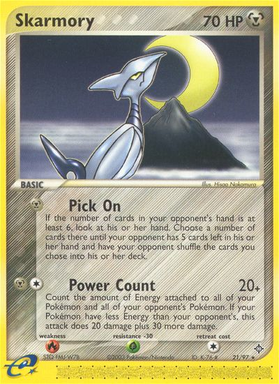 Skarmory (21/97) [EX: Dragon] | Devastation Store