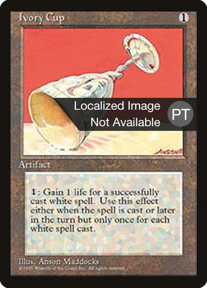 Ivory Cup [Fourth Edition (Foreign Black Border)] | Devastation Store
