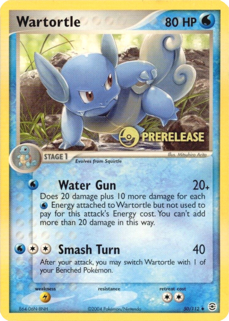 Wartortle (50/112) (Prerelease) [EX: FireRed & LeafGreen] | Devastation Store