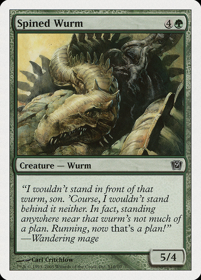 Spined Wurm [Ninth Edition] - Devastation Store | Devastation Store
