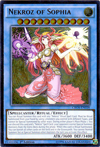 Nekroz of Sophia (UTR) [CROS-EN038] Ultimate Rare | Devastation Store