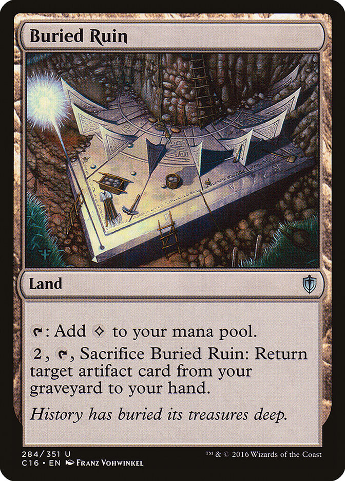 Buried Ruin [Commander 2016] | Devastation Store