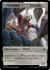 Eldrazi // Angel (4) Double-Sided Token [March of the Machine Commander Tokens] | Devastation Store