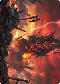 Immersturm Skullcairn Art Card [Kaldheim: Art Series] | Devastation Store