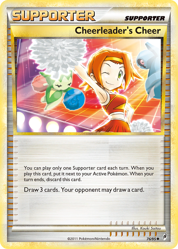Cheerleader's Cheer (76/95) [HeartGold & SoulSilver: Call of Legends] | Devastation Store