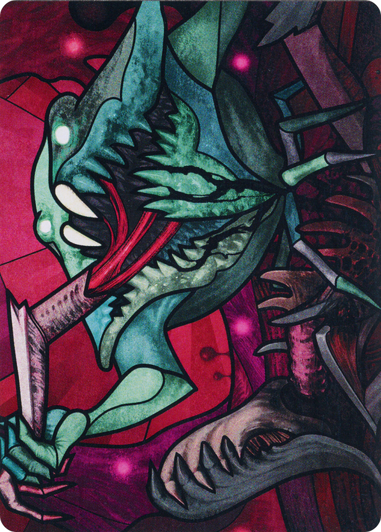 Yargle, Glutton of Urborg Art Card [March of the Machine Art Series] | Devastation Store