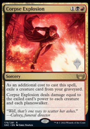 Corpse Explosion (Promo Pack) [Streets of New Capenna Promos] | Devastation Store