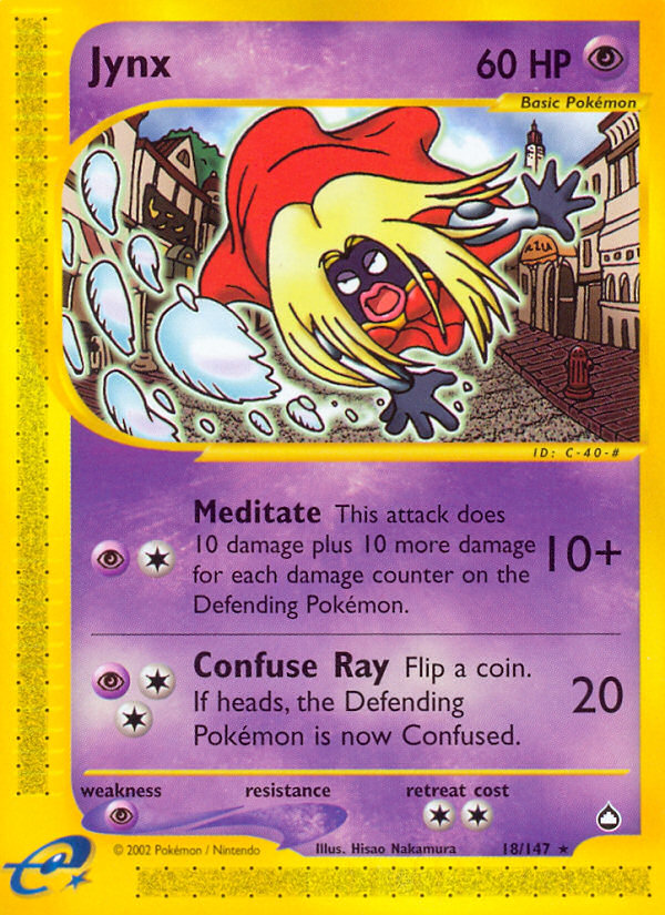 Jynx (18/147) [Aquapolis] | Devastation Store