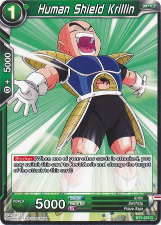 Human Shield Krillin [BT1-072] | Devastation Store