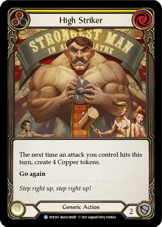 High Striker (Yellow) [EVR165] (Everfest)  1st Edition Normal | Devastation Store
