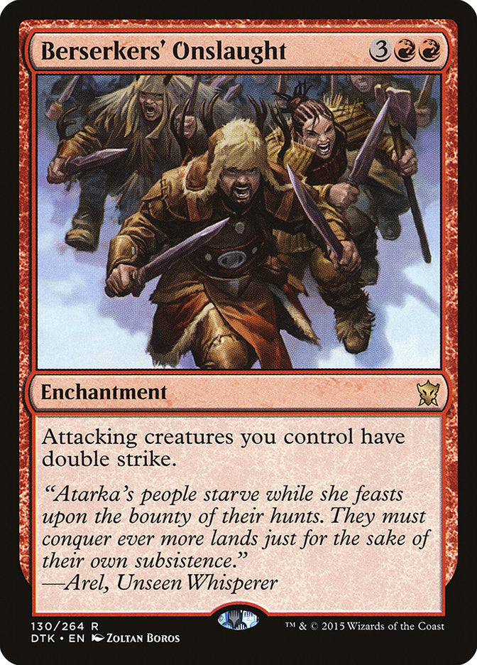 Berserkers' Onslaught [Dragons of Tarkir] | Devastation Store