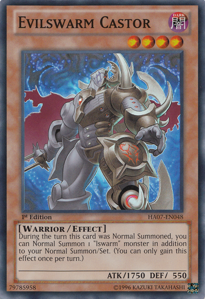 Evilswarm Castor [HA07-EN048] Super Rare | Devastation Store