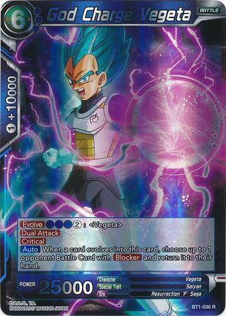 God Charge Vegeta [BT1-036] | Devastation Store