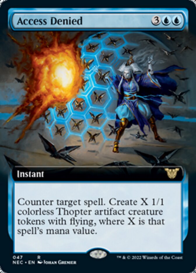 Access Denied (Extended) [Kamigawa: Neon Dynasty Commander] | Devastation Store