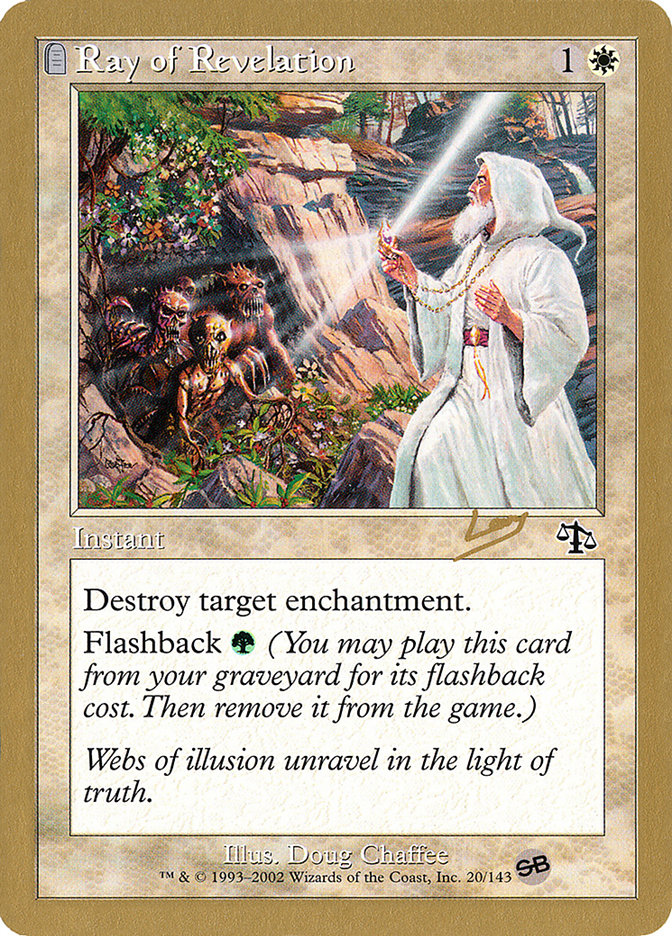 Ray of Revelation (Raphael Levy) (SB) [World Championship Decks 2002] | Devastation Store