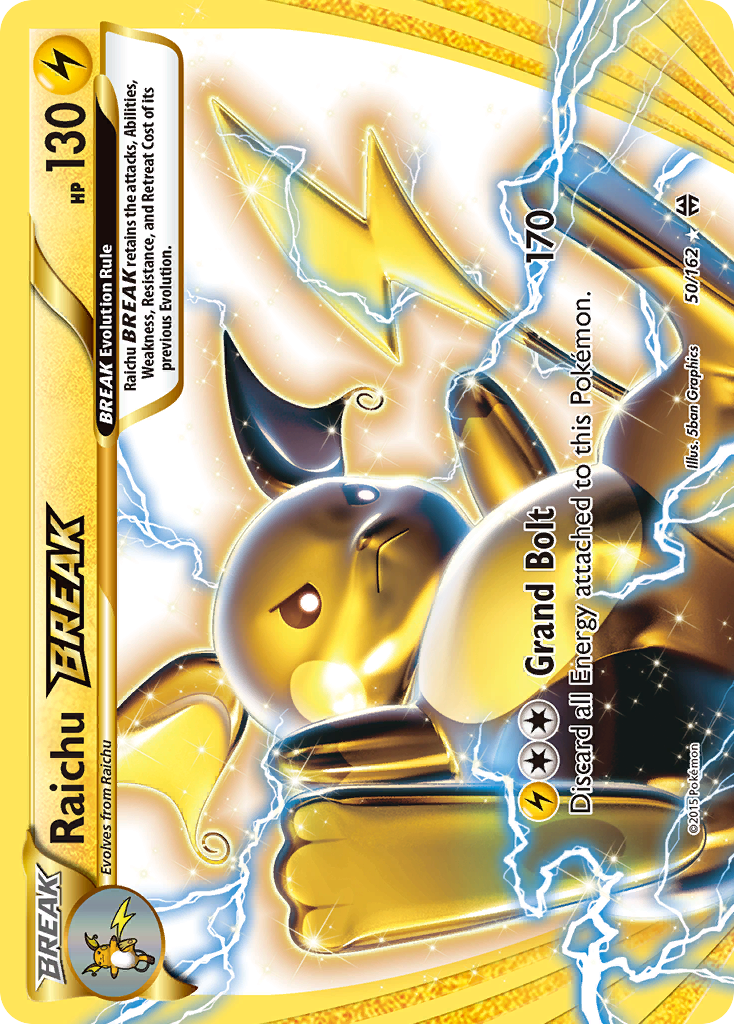 Raichu BREAK (50/162) [XY: BREAKthrough] | Devastation Store