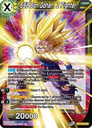 SS2 Son Gohan, Z Fighter (BT17-083) [Ultimate Squad] | Devastation Store