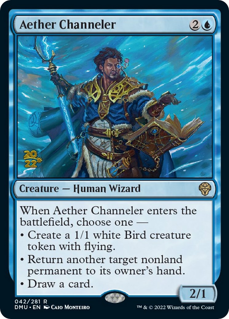 Aether Channeler [Dominaria United Prerelease Promos] | Devastation Store