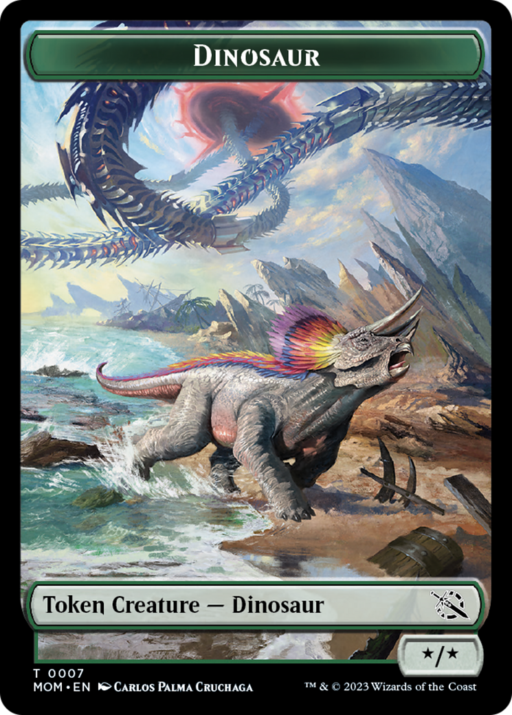 Dinosaur Token [March of the Machine Tokens] | Devastation Store