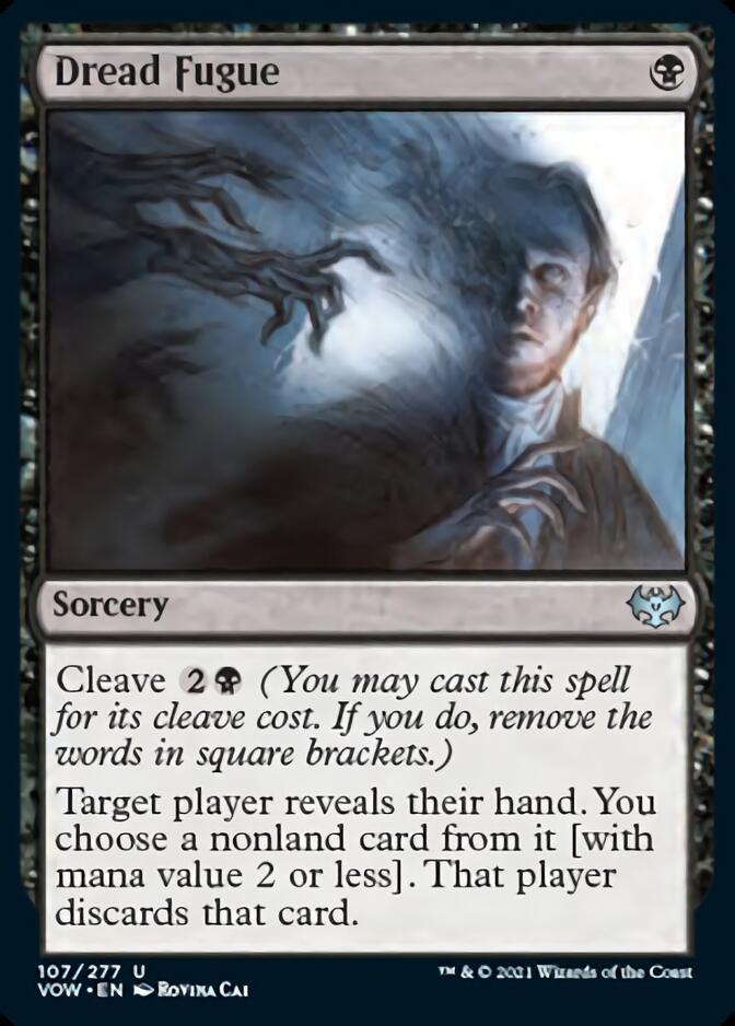 Dread Fugue [Innistrad: Crimson Vow] | Devastation Store