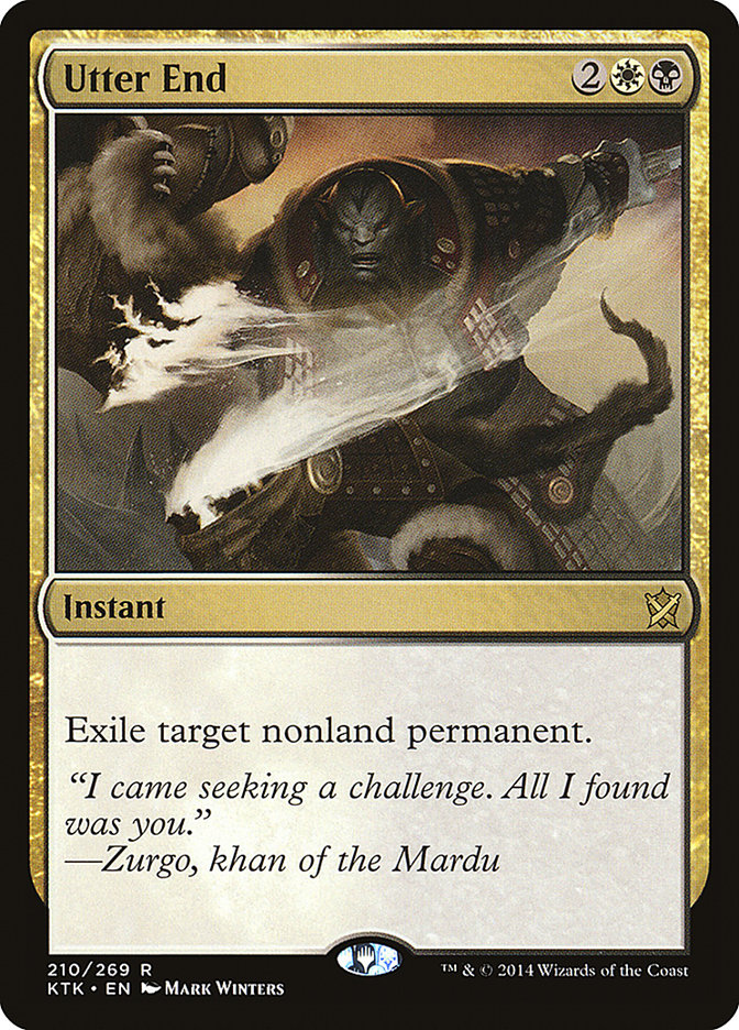 Utter End [Khans of Tarkir] - Devastation Store | Devastation Store