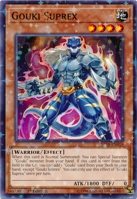 Gouki Suprex [SP18-EN018] Starfoil Rare | Devastation Store