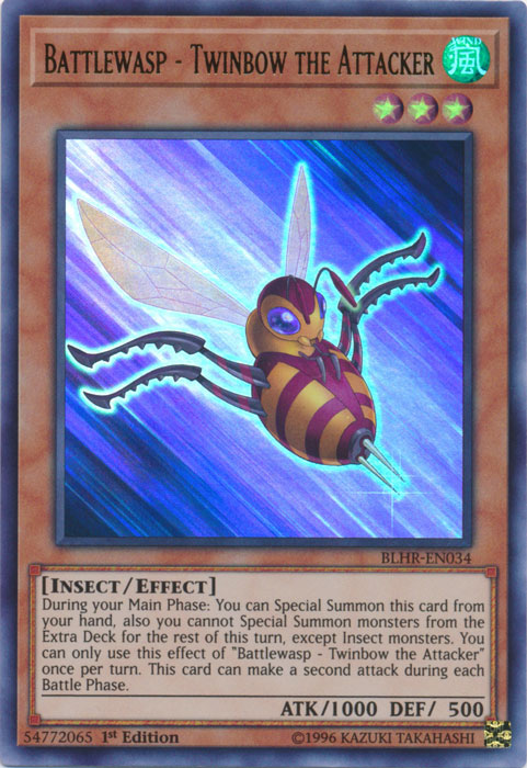 Battlewasp - Twinbow the Attacker [BLHR-EN034] Ultra Rare | Devastation Store