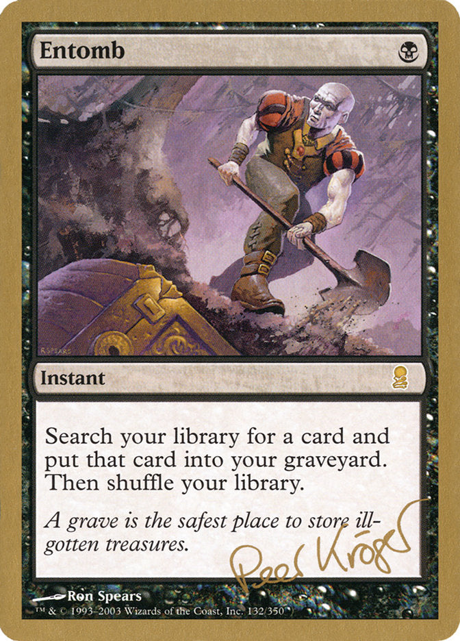 Entomb (Peer Kroger) [World Championship Decks 2003] | Devastation Store