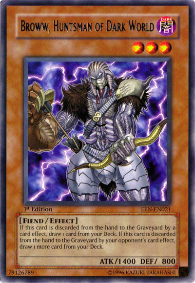 Broww, Huntsman of Dark World [EEN-EN021] Rare | Devastation Store
