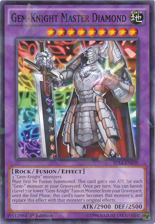 Gem-Knight Master Diamond [SP15-EN030] Shatterfoil Rare | Devastation Store