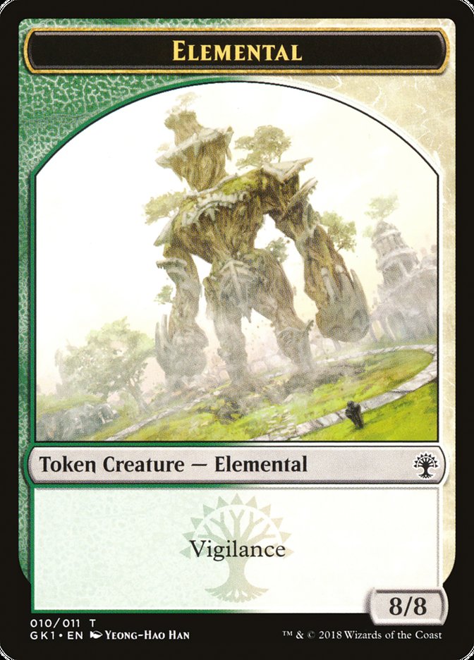 Elemental // Centaur [Guilds of Ravnica Guild Kit Tokens] | Devastation Store