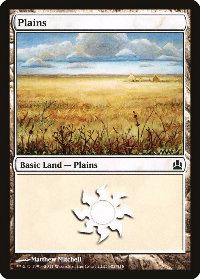 Plains (302) [Commander 2011] - Devastation Store | Devastation Store