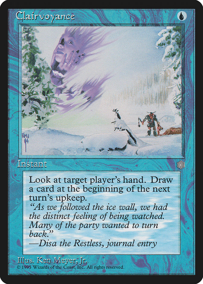 Clairvoyance [Ice Age] - Devastation Store | Devastation Store