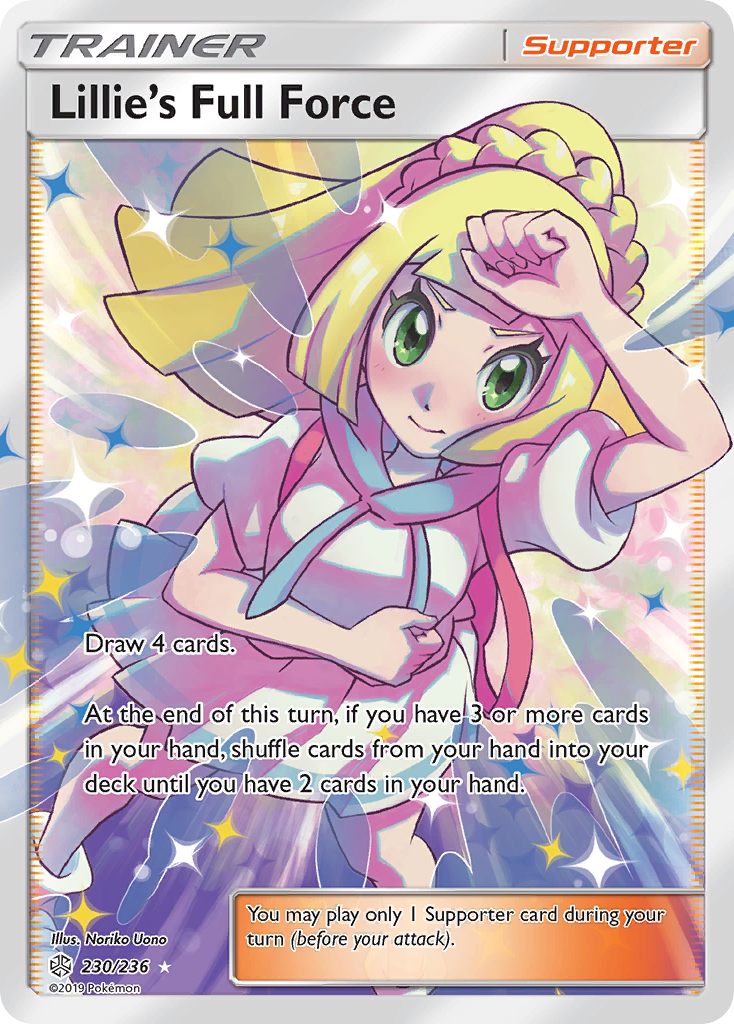 Lillie's Full Force (230/236) [Sun & Moon: Cosmic Eclipse] | Devastation Store