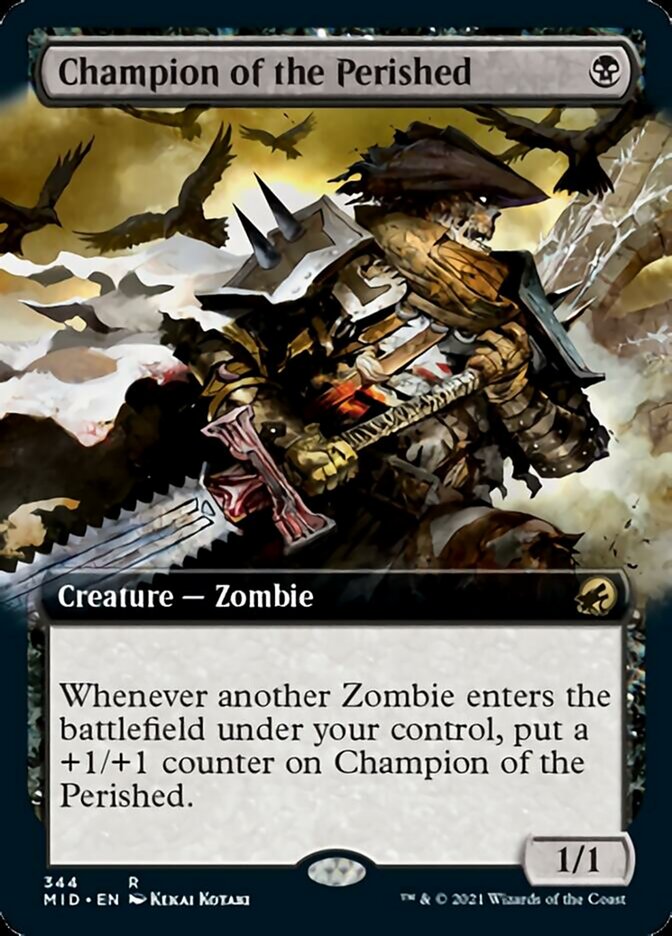 Champion of the Perished (Extended) [Innistrad: Midnight Hunt] | Devastation Store