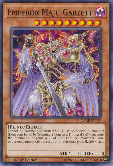 Emperor Maju Garzett [DANE-EN027] Common | Devastation Store